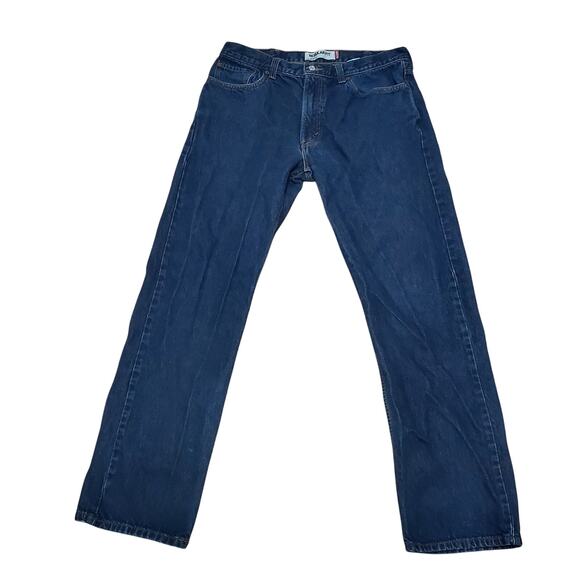 Levi’s 505 Jeans Men’s Regular Fit Straight Leg 38x34 100% Cotton - Picture 1 of 9